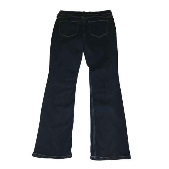 Old Navy Bootcut Mid-Rise Dark Blue Denim Stretch Jeans - Women’s 10 - Picture 9 of 13